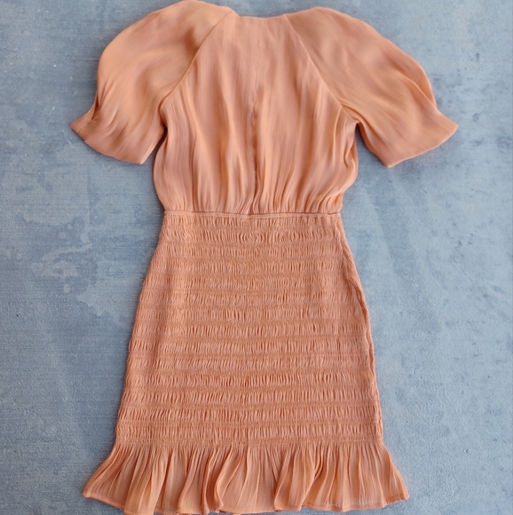 Adelyn Rae Short-Sleeve Cut-Out Smock Dress - Picture 5 of 11